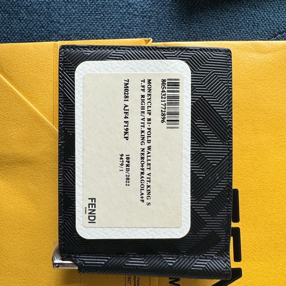 Fendi Black Leather Accessory - Picture 3 of 7